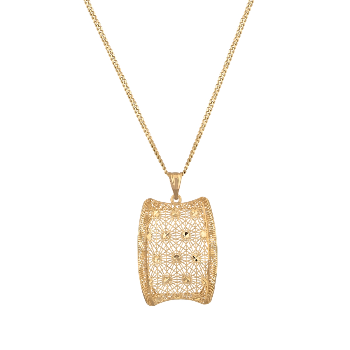 18K 0.400 ct Gold Necklace