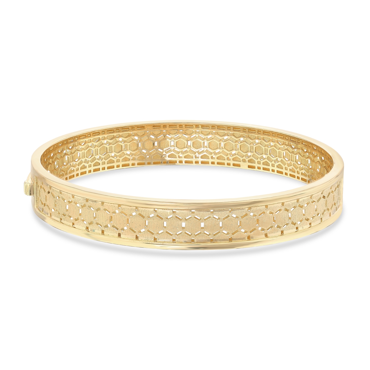 14K 0.350 ct Gold Bangle