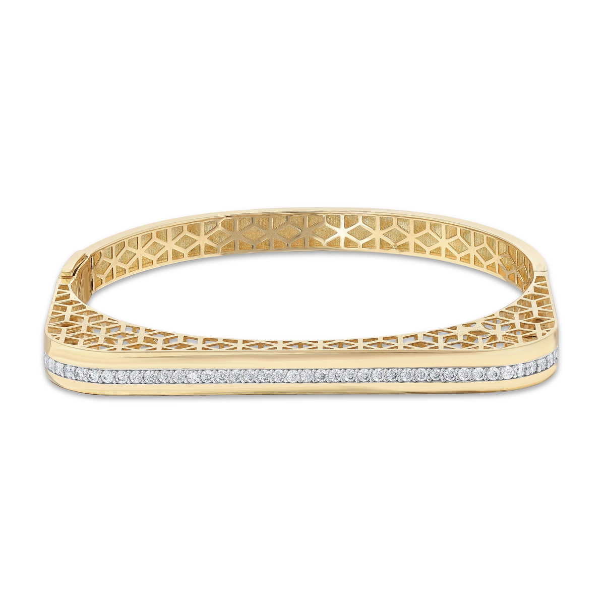 14K 0.350 ct Gold Bangle