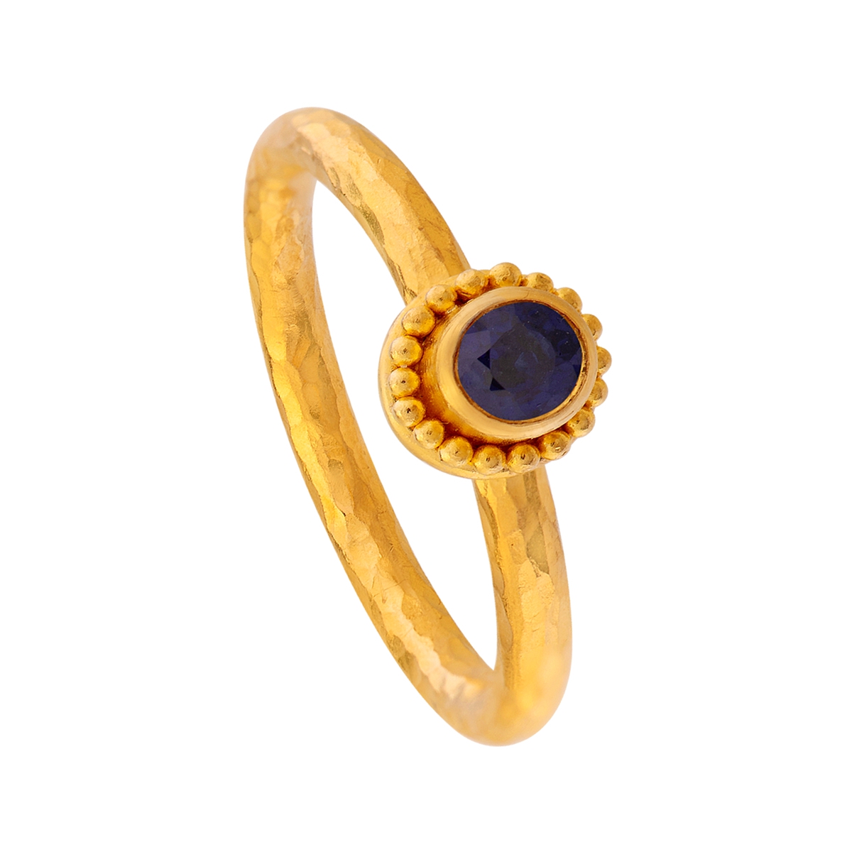 Vintage 18k Gold, Blue Sapphire, Golden Sapphire, Diamond Ring by Julius  Cohen at 1stDibs