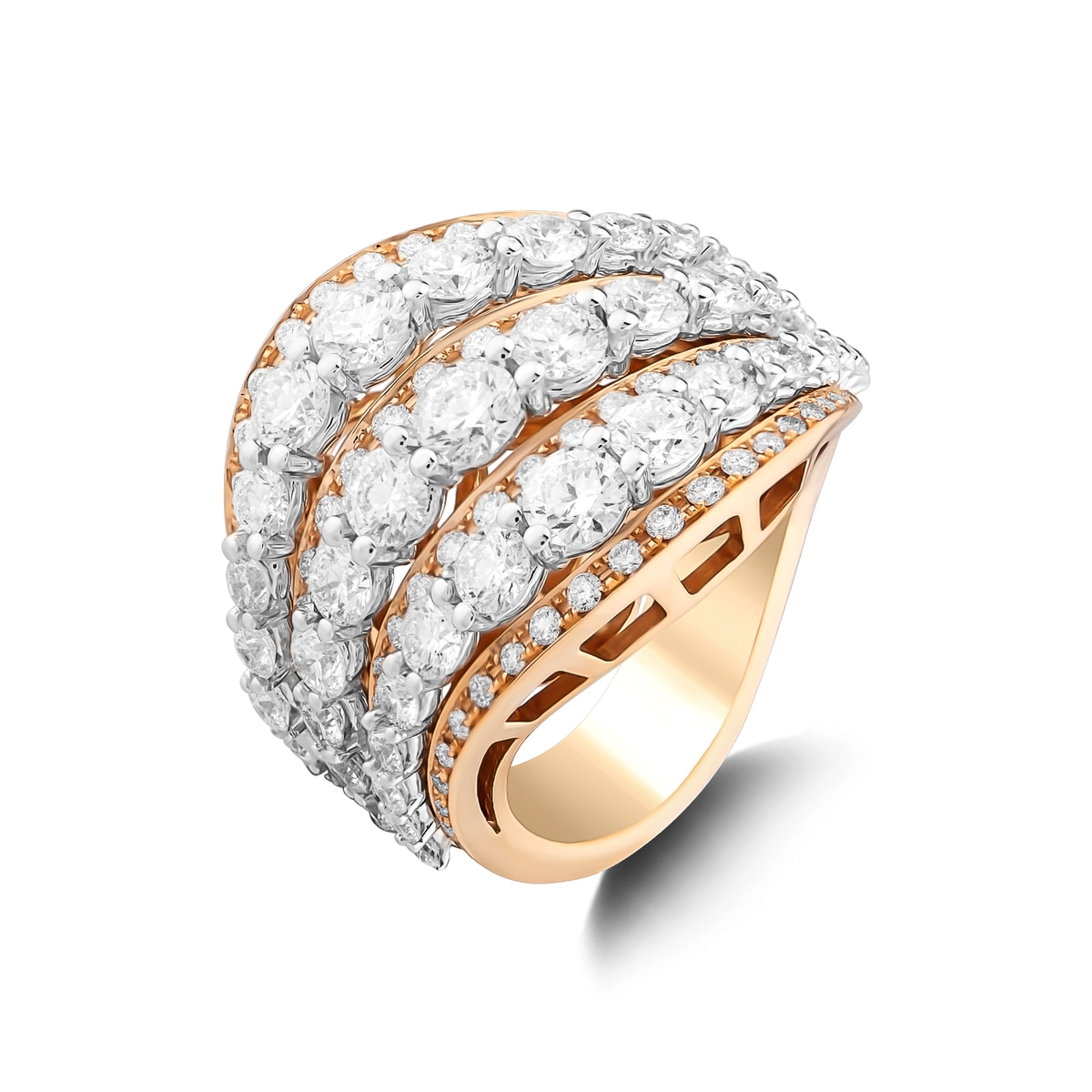 18K 3.560 ct Diamond Ring