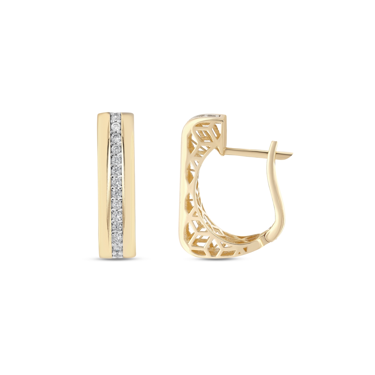 14K 0.350 ct Gold Earring