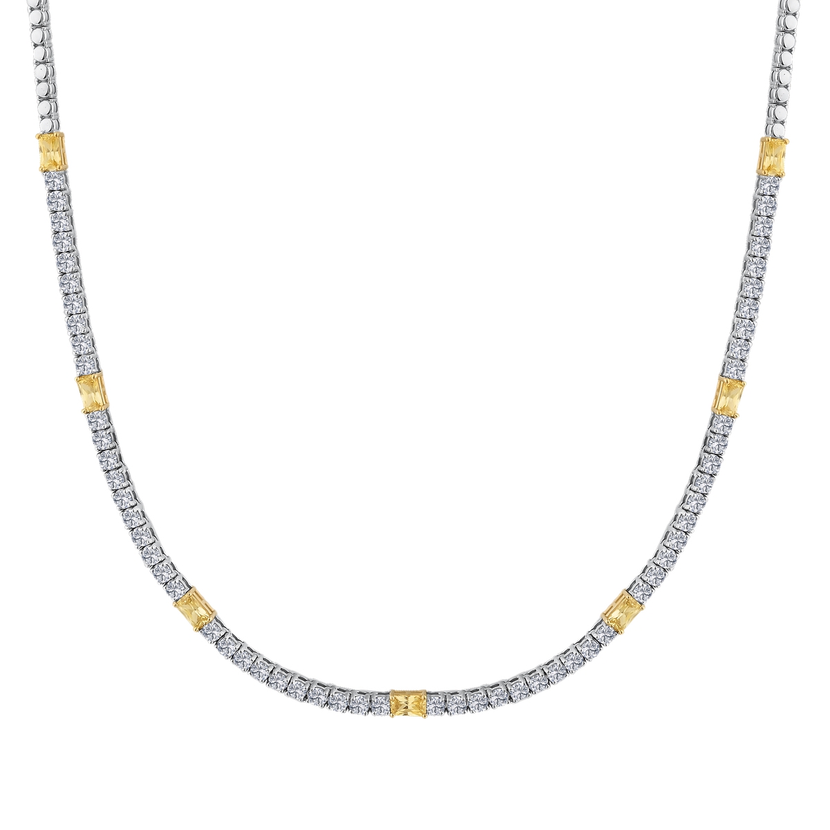 18K 4.880 ct Diamond Necklace