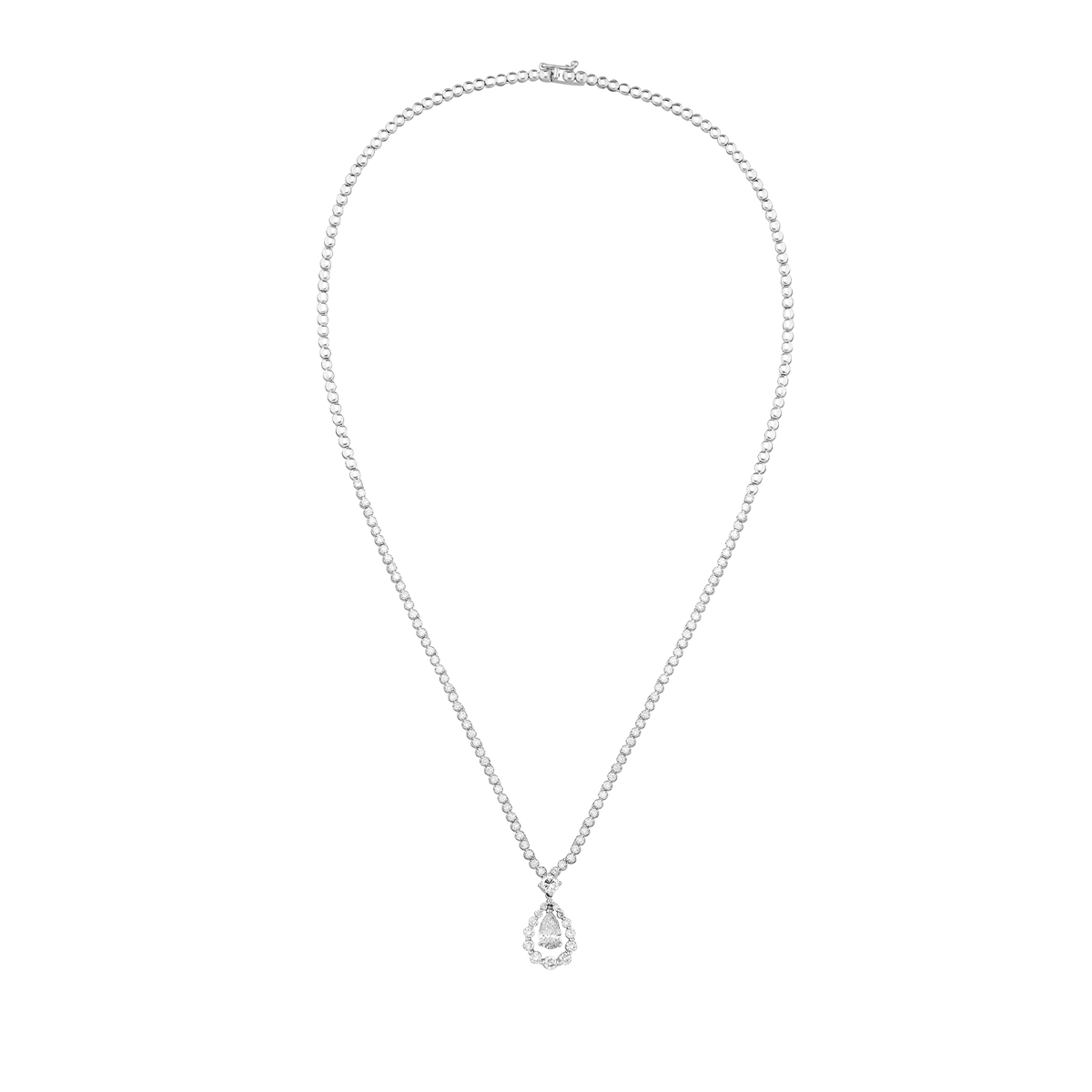 18K 0.670 ct Diamond Necklace