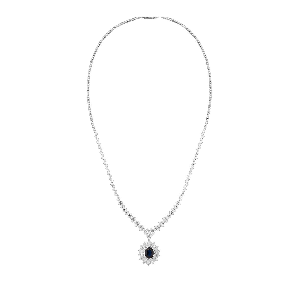 18K 1.120 ct Diamond Necklace