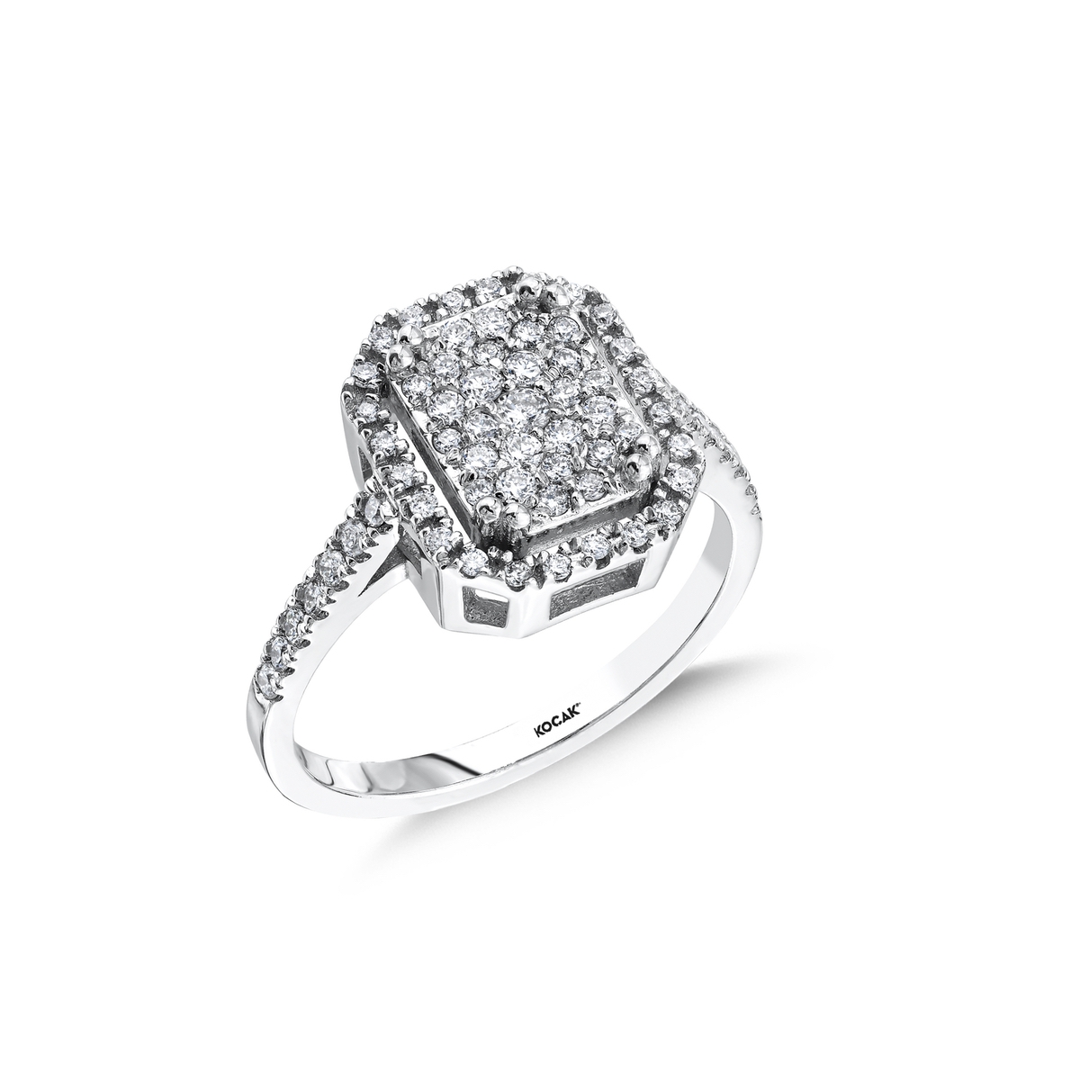 14K Diamond Ring | LZ00736 - Turkish Jewellery