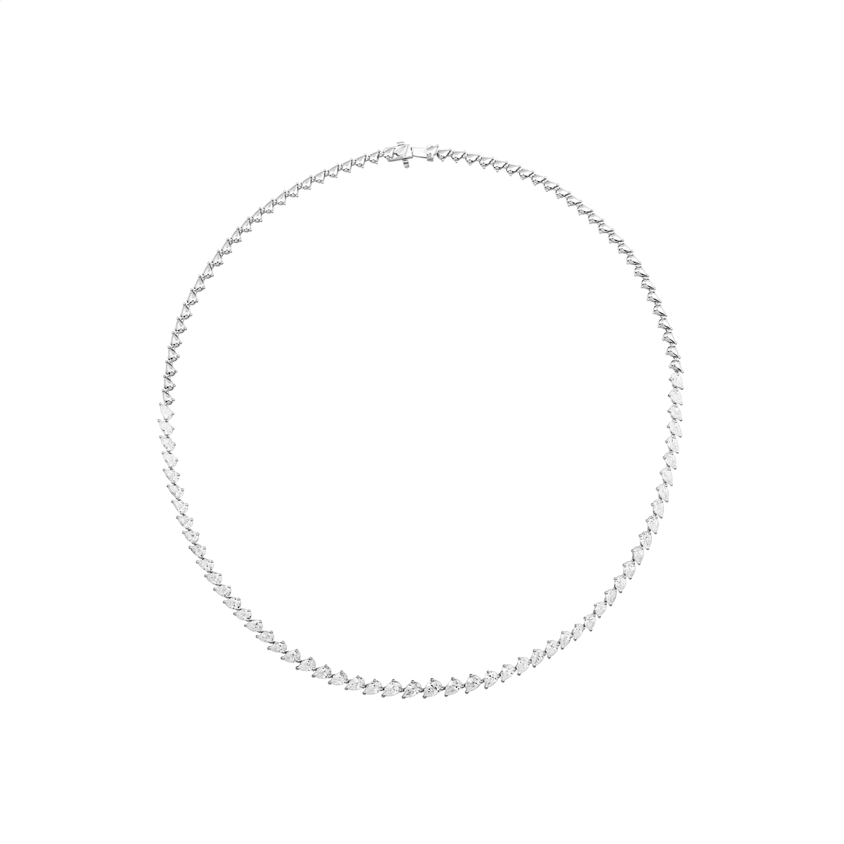 18K 11.480 ct Diamond Necklace