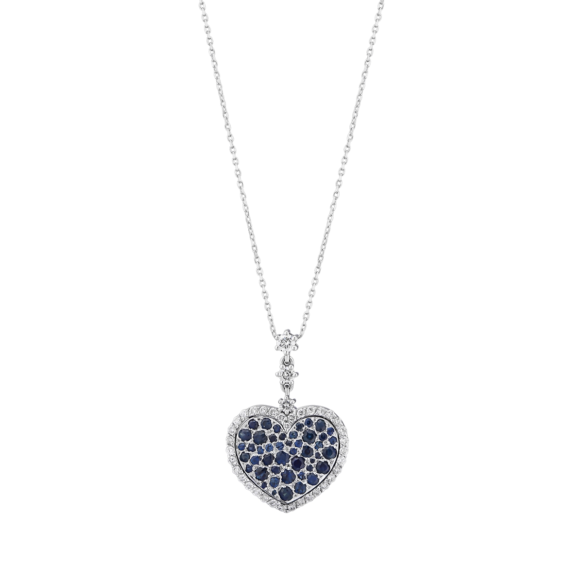 18K 1.450 ct Diamond Necklace