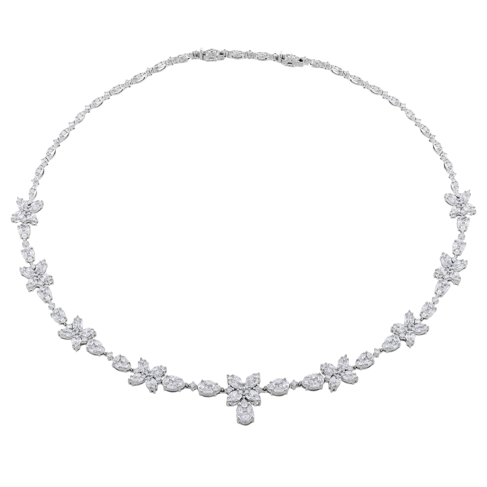 18K 1.660 ct Diamond Necklace
